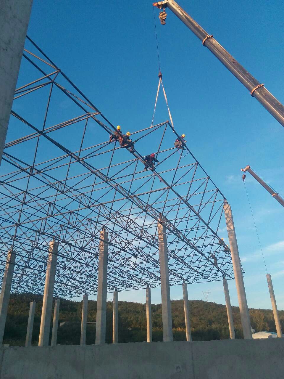 霍林郭勒汪清物流园网架